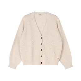 cardigan CHANTAL greige stock